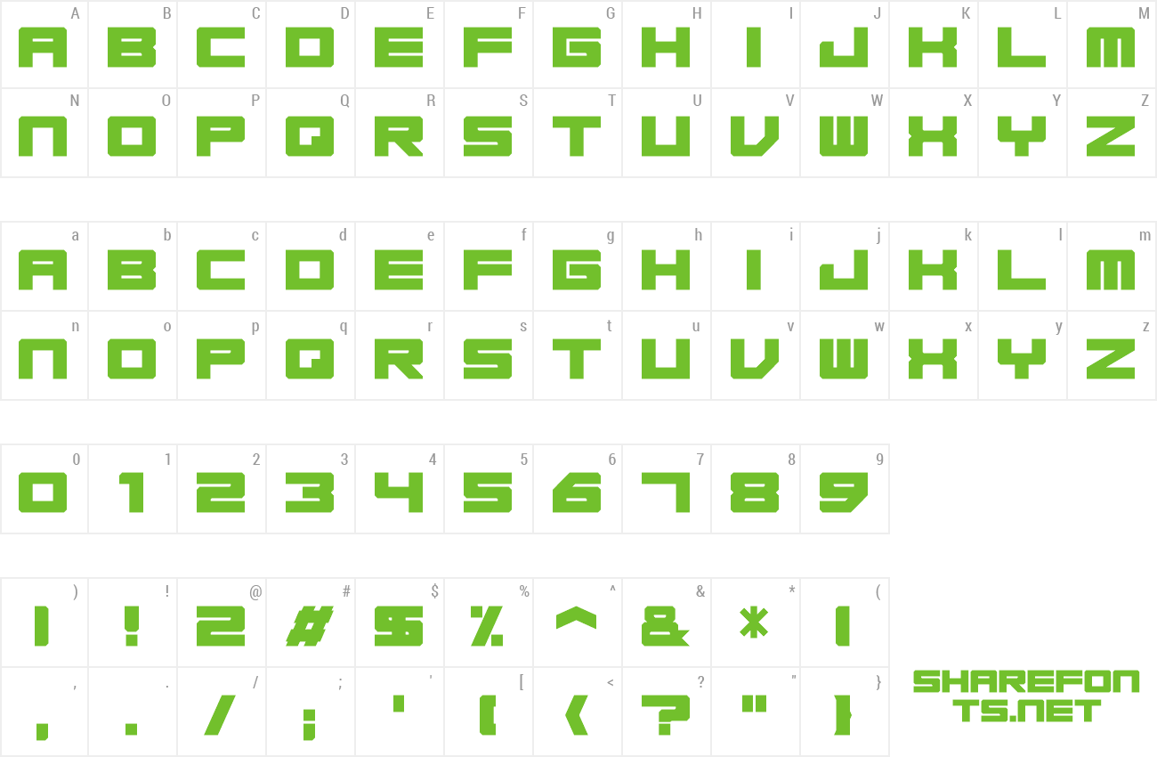 Font Base 45 preview